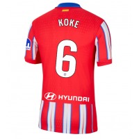 Atletico Madrid Koke #6 Kotipaita 2024-25 Lyhythihainen